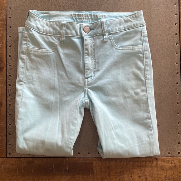 Light blue stretchy jeans - Picture 3 of 7